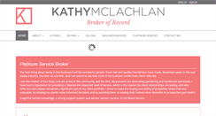 Desktop Screenshot of kathymclachlan.com